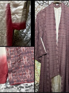 Vintage / Antique silk Kimono handmade 1890’s